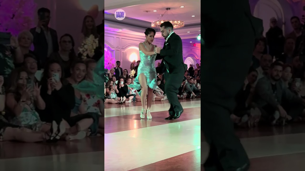 Video thumbnail for Clarisa Aragón & Jonathan Saavedra Argentine tango performance to Bochinche at SoCal 2025 (12/13)