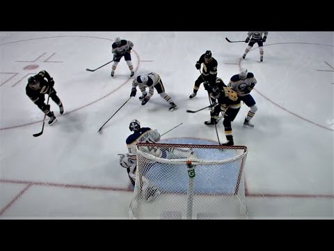 Hall To Coyle To Nosek To The Back Of The Net On This Tic-Tac-Toe Play From The Bruins