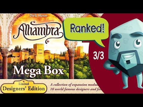 Alhambra Designers' Edition Ranking (3/3) - with Zee Garcia