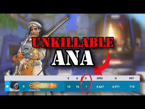 The Secret to Staying Alive as Ana | Masters Ana gameplay - Overwatch 2
