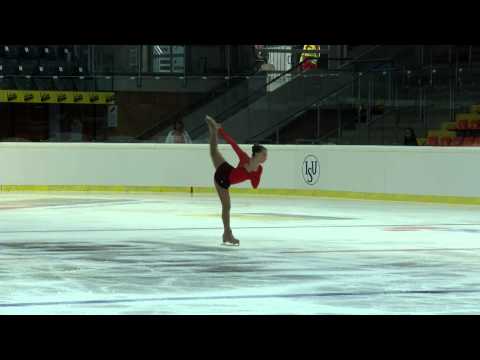2015 ISU Jr. Grand Prix - Linz Ladies Short Program Zeynep Dilruba SANOGLU TUR
