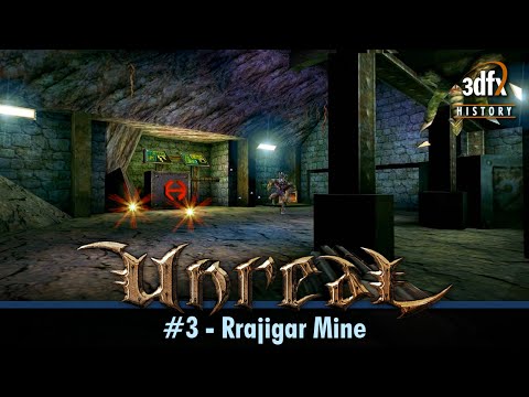 3dfx Voodoo 5 6000 AGP - Unreal - #3 - Rrajigar Mine [Gameplay]