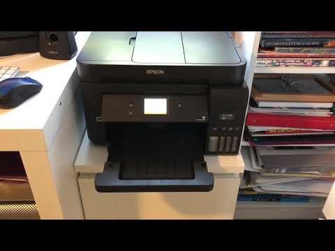 Epson WorkForce ET-4750 EcoTank Test 1 Print Head Nozzle Check
