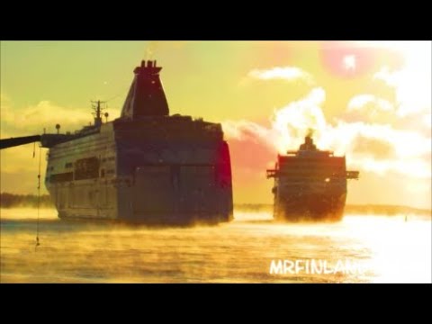 EPIC Viking Silja Tallink Line In SeaSmoked Weather 5 1 2016 Åland