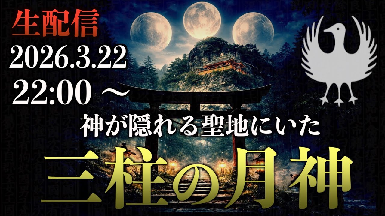 【神が隠れる國】熊野に現れた三つの月と消された月の一族