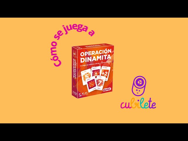 Vídeo relacionado con Ludilo - Juego De Mesa Operación Dinamita | Juegos De Mesa Niños 7 Años O Más | Juego Cartas Niños De Matemáticas | Regalo Niño 7 Años De 2 A 6 Jugadores