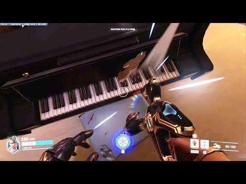 Rush E on the Paris Piano in Overwatch 2