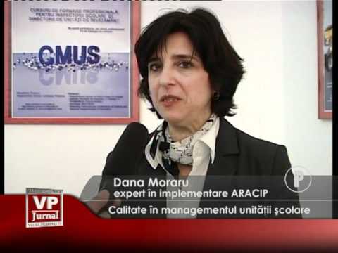 Calitate în managementul unității școlare