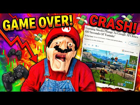 Video Game Stocks CRASH After Google Unveils Genie 3 AI?! | Clownfish TV