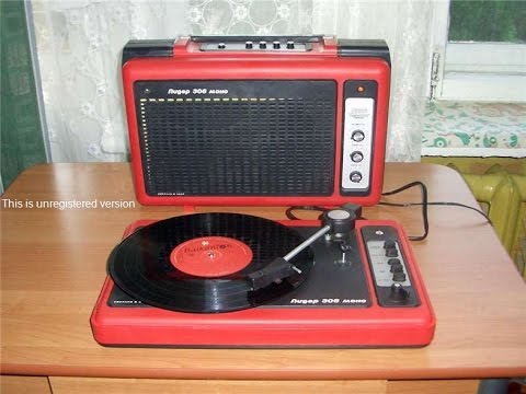 А что внутри :) Електрофон Лидер - 306 Моно 1983 г