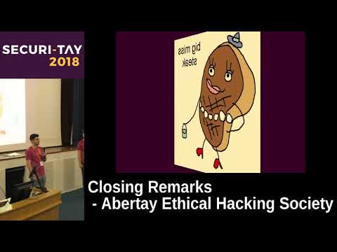 Securi-Tay 2018 Closing Remarks