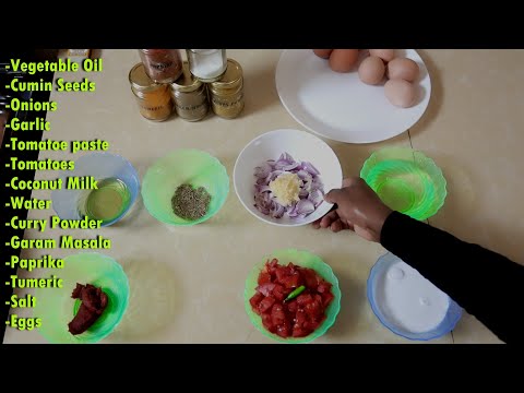 PIKA NA RAYCH - How To Prepare Egg Curry Recipe