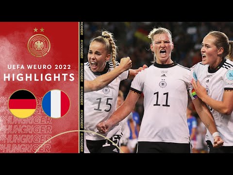 Mit Köpfchen nach Wembley! | Deutschland - Frankreich 2:1 | Highlights Halbfinale | EURO 2022