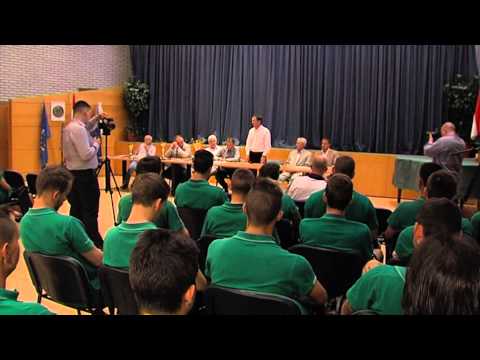 Éremosztás a Hévíz SK labdarúgó szakosztály játékosainak