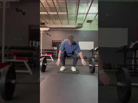 Brooks Kubik - Deficit high pulls - singles #brookskubik #oldmanstrength