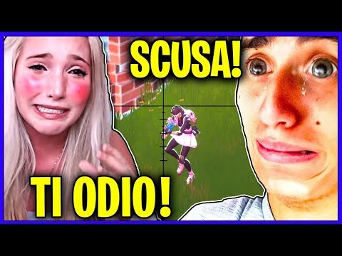 La SUA CRUSH è DELUSA Da LUI 😱 GUARDA Cosa HA FATTO... Su FORTNITE