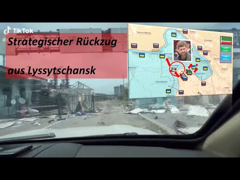Rückzug aus Lyssytschansk