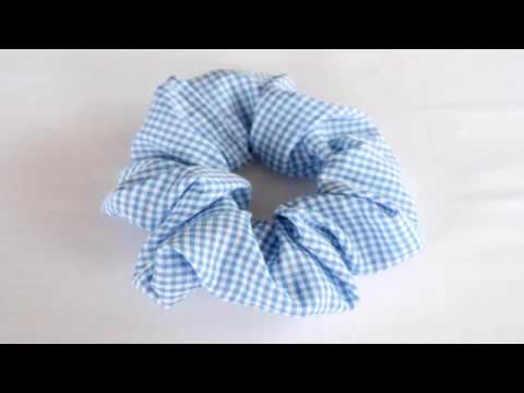 How to Make a Scrunchie | DIY Scrunchies | Sewing Scrunchies