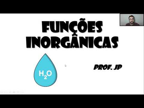Química Geral - Funções inorgânicas: introdução (para iniciantes)