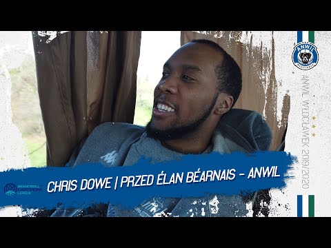 Chris Dowe | Przed meczem Élan Béarnais Pau-Lacq-Orthez - Anwil Włocławek