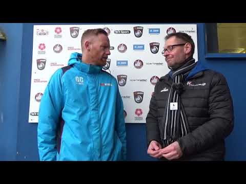 Gavin Cowan: Post-Match Interview 09-03-2019 vs FC United Of Manchester