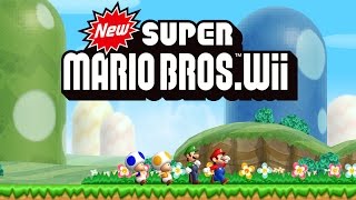 New Super Mario Bros Wii Worlds 1 - 9 Full Game (1