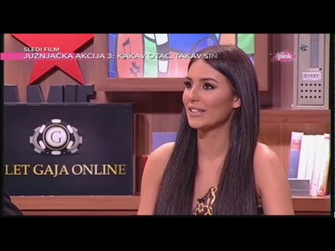 Cerka koje poznate licnosti bi volela da bude Anastasija Raznatovic? - Ami G Show S09