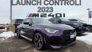 LAUNCH CONTROL! 2023 BMW M240i xDrive Coupe