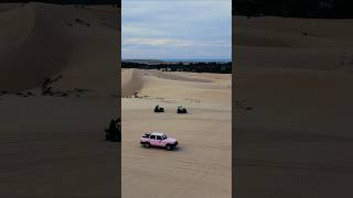 Morning on The White Sand Dunes of Mũi N&eacute;