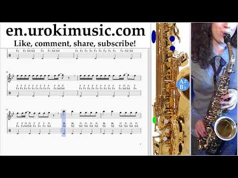 How to Play Saxophone (Alto) Imagine Dragons - Whatever It Takes Tabs um-i352