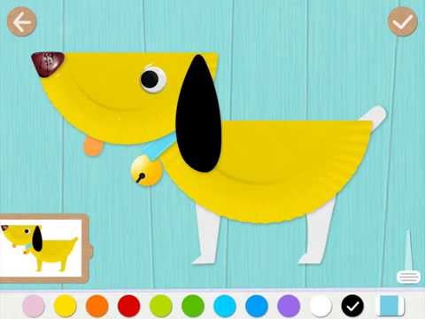 Paper Plate Art & Craft Game f Video