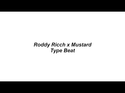 Roddy Ricch x Mustard Type Beat (prod. by Economy)