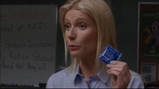 Glee - Holly returns as a Substitute and tells Will how clueless his Glee kids are 2x15