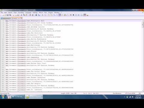 KML To CSV Converter Software