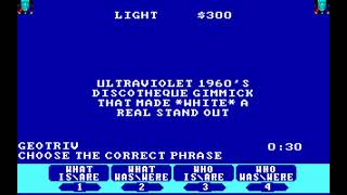 DOS Game: Jeopardy! (1987 ShareData, Inc.)