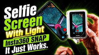 Selfie Screen - Phone Monitor - Insta360 Snap - #insta360 #iphone #selfiescreen #phonemonitor