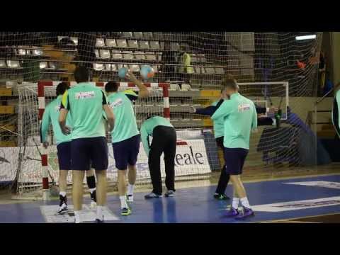 FC BARCELONA BALONMANO (Calentamiento)