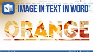 How to put image 🌅 inside text in Microsoft Word (Tutorial)