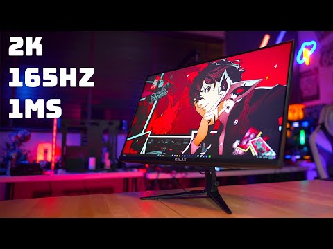 شاشه العاب بألوان جميله وسرعه ممتازه GALAX VIVANCE-01 2K 165Hz