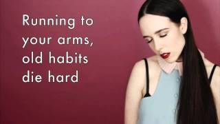 Allie X - Old Habits Die Hard (Lyrics)