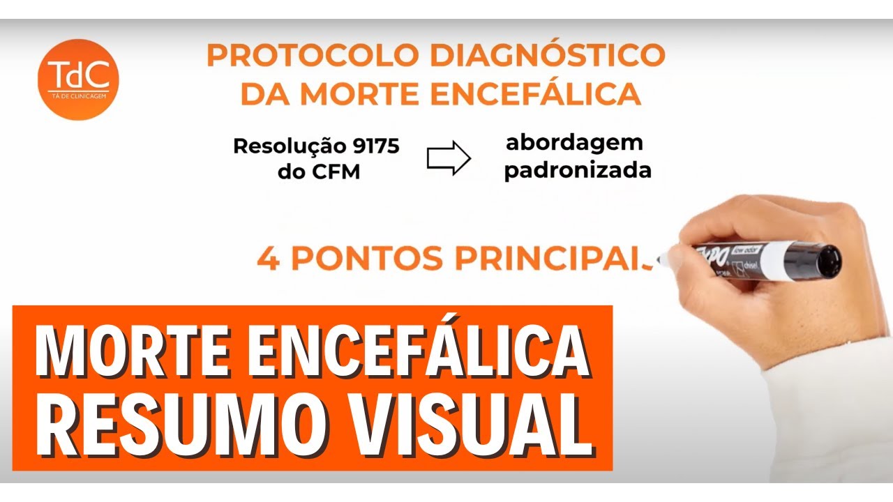 Morte Encefálica - Resumo Visual em 8 minutos: Episódio 142