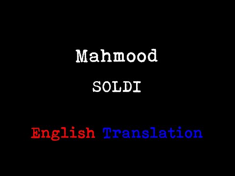 download lagu mp3 mp4 Mahmood Soldi Lyrics English, download lagu Mahmood Soldi Lyrics English gratis, unduh video klip Mahmood Soldi Lyrics English