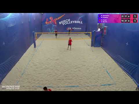 12:20 M. Bedukha / M. Kyselov - O. Kulyk / S. Borets 03.07.2022 | Winners Beach Volleyball