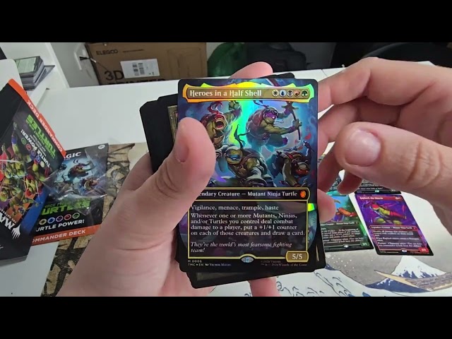 Vídeo relacionado con Mazo de Commander Turtle Power! de Magic: The Gathering | Teenage Mutant Ninja Turtles (Versión en Inglés)