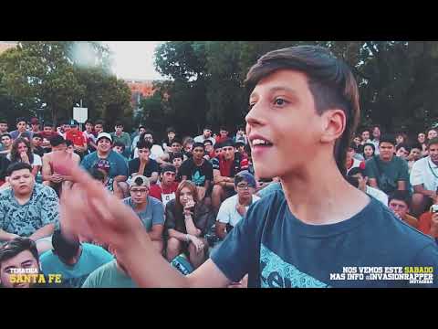 LICHA vs FLYBEL vs ASH - 8vos - INVASIÓN RAPPER (37° Edición) 1vs1 / Santa Fe