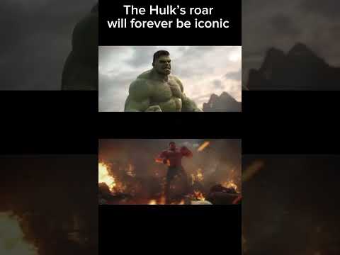 The Hulk’s roar will forever be iconic