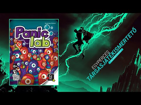 #262. Panic Lab | Egyperces társasjátékismertető - Game-Obscura