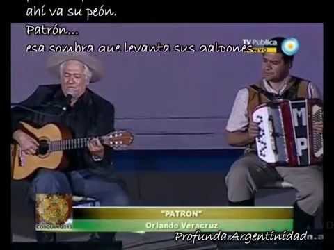 Patrón: Orlando Vera Cruz, Folklore Argentino/Uruguayo.