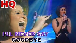(1080p) Regine Velasquez - I&#39;ll Never Say Goodbye | Asia Music Scene 1996 | HQ