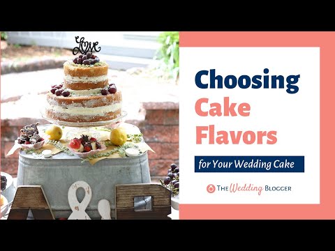 The Complete Guide to Wedding Cake Flavors